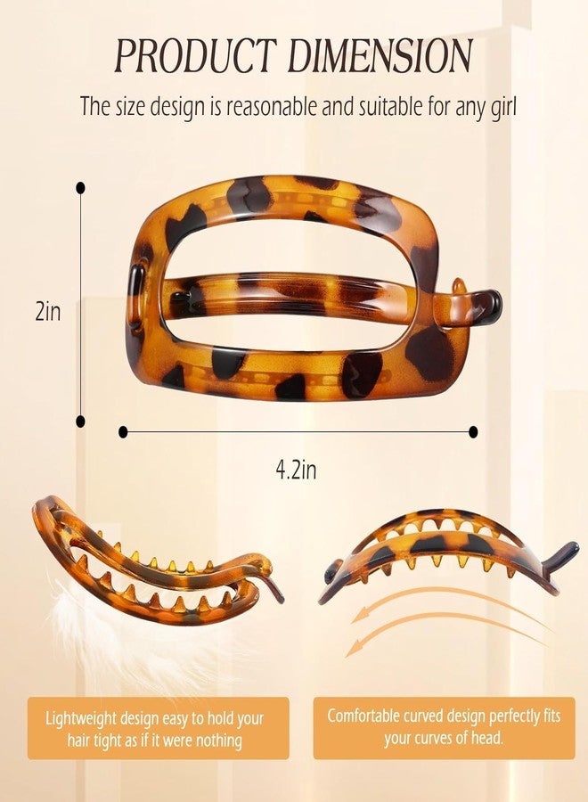Melodio 6PCS Oval Hair Clip Set for Women - Full-Volume Back Bun Clamps, Elegant French Barrettes, Bobby Pins & Twist Clips, Non-Slip Hair Accessories for Thick Hair, Stylish Updo Tools - Image 2