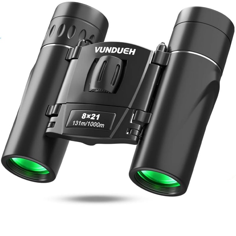vundueh Mini Compact Binoculars for Adults and Kids - Waterproof High Powered Easy Focus Small Binocular, Ideal for Bird Watching, Hunting, Concert, Theater, Travel, Hiking, Sightseeing & Outdoor Sports - Image 1