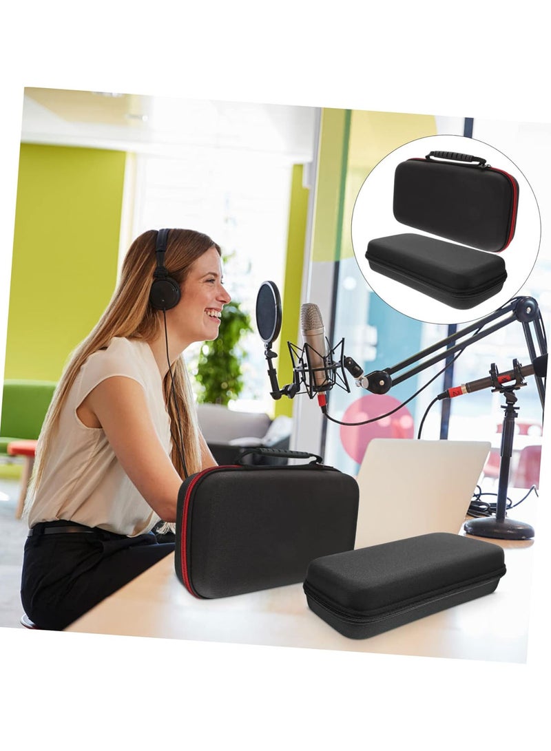 GGOOT 2pcs Microphone Bag Microphone Carrying case Microphone Transport case mic Protective case Microphone Hard case mic Belt Carrying Bag for mic Chest rig Electronic eva Cable Travel As Shown - Image 2
