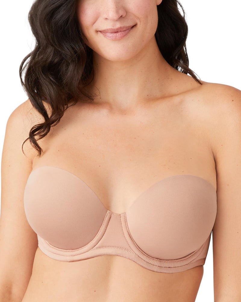 Wacoal Womens Red Carpet Full Busted Strapless Convertible Bra, Roebuck, 36D - Image 1