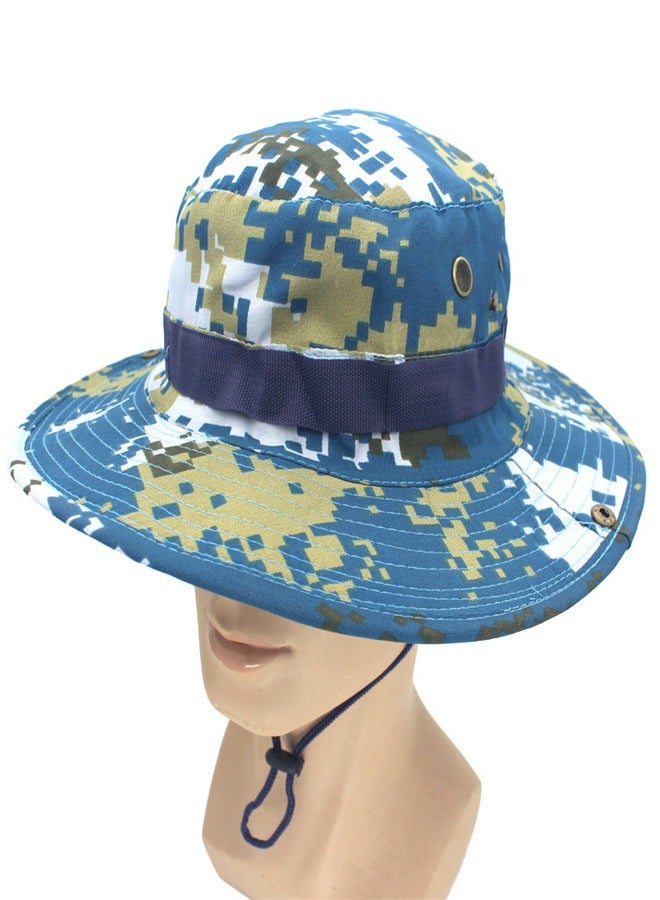 Loquat Outdoor Camping Camo Sunscreen Hat - Image 3