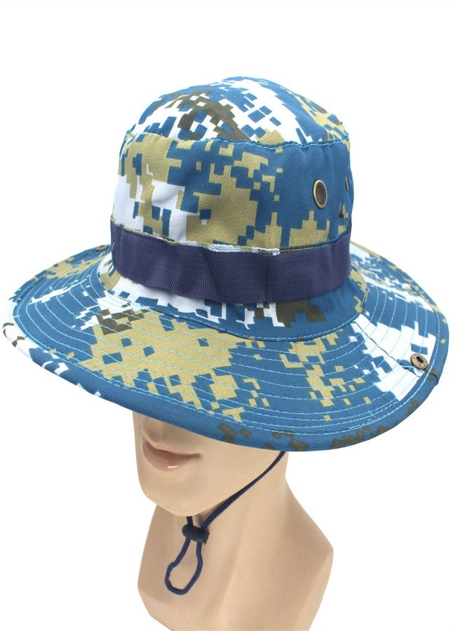 Loquat Outdoor Camping Camo Sunscreen Hat - Image 2