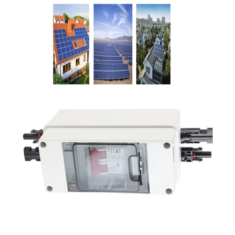 Solar Disconnect Switch Mini Circuit Breaker with IP65 Waterproof Distribution Box PV Disconnector DC500V 20A - Image 4