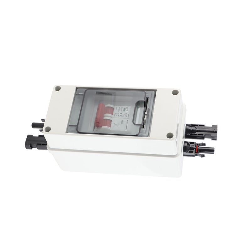Solar Disconnect Switch Mini Circuit Breaker with IP65 Waterproof Distribution Box PV Disconnector DC500V 20A - Image 2