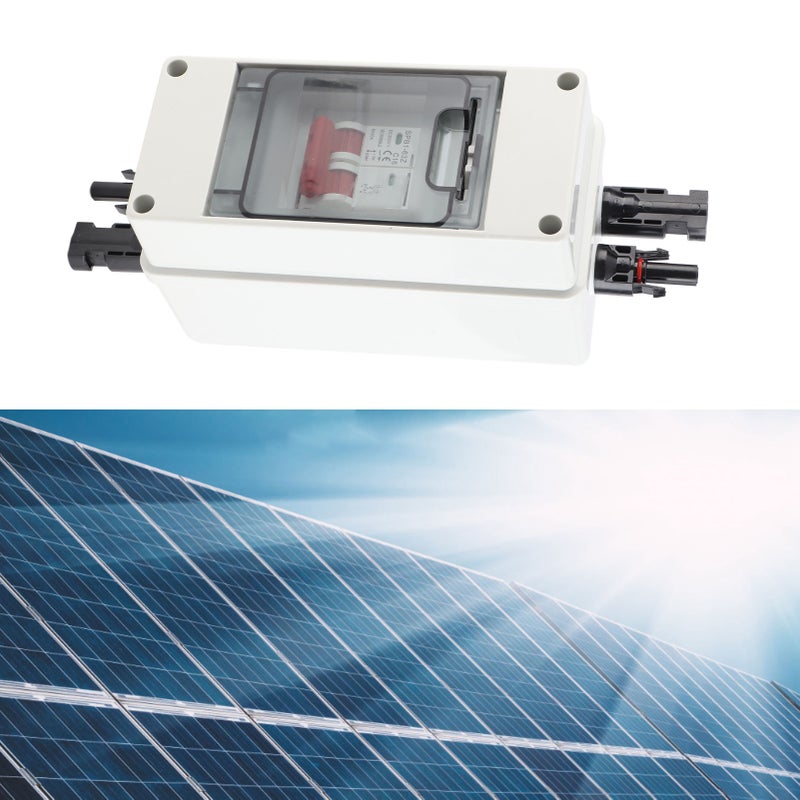 Solar Disconnect Switch Mini Circuit Breaker with IP65 Waterproof Distribution Box PV Disconnector DC500V 20A - Image 5