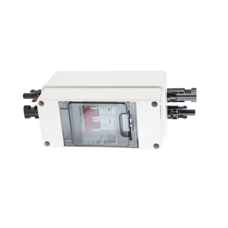 Solar Disconnect Switch Mini Circuit Breaker with IP65 Waterproof Distribution Box PV Disconnector DC500V 20A - Image 1