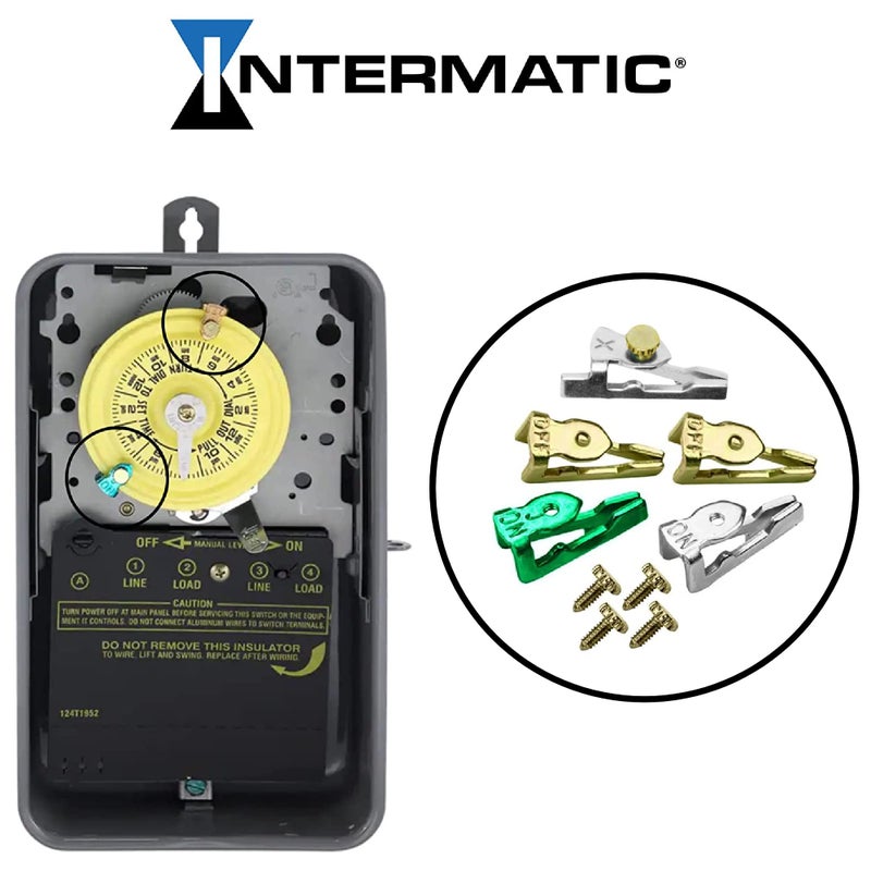 Intermatic 156T1948A Extra/Replacement Trippers for T170/P171/T1400/T1800 Series Mechanical Timers, Color - Image 3