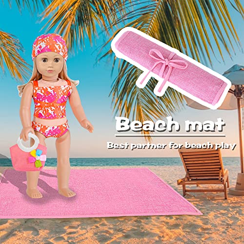 ebuddy 18 inch Doll Clothes and Accessories - Beach Themed Playsets Diving Suit (No Doll) - Image 4