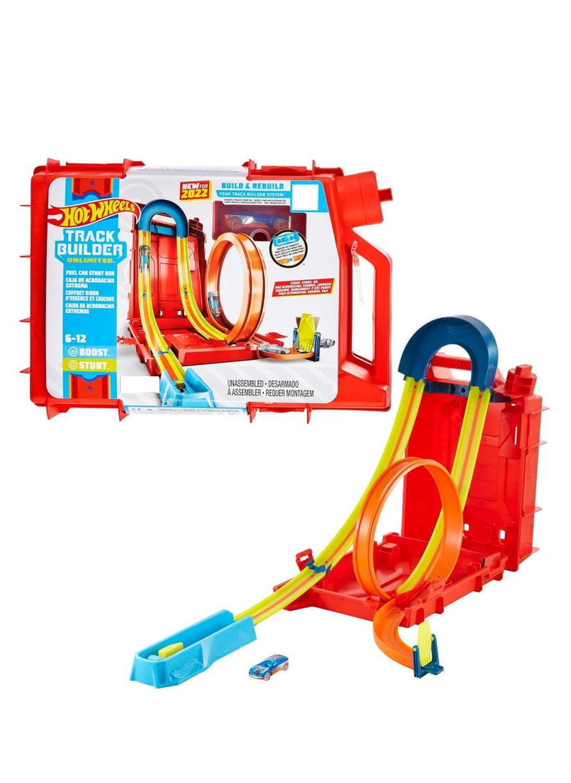 Hot Wheels HotWheels Track Builder Unlimited Fuel Can Stunt Box  - Image 1