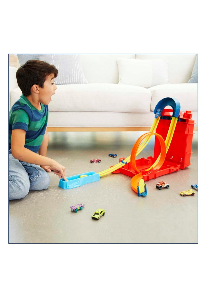 Hot Wheels HotWheels Track Builder Unlimited Fuel Can Stunt Box  - Image 2