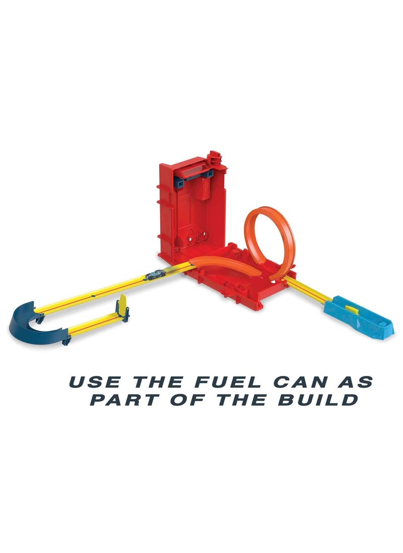 Hot Wheels HotWheels Track Builder Unlimited Fuel Can Stunt Box  - Image 3