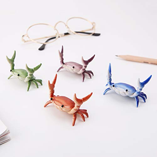 MosBug New Japanese Creative Cute Crab Pen Holder Weightlifting Crabs Penholder Bracket Storage Rack Gift Stationery - Image 2