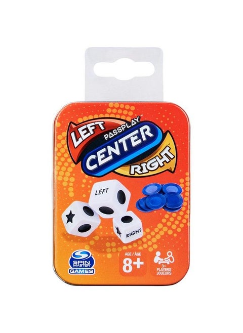 6061968 Left Center Right Tin Refresh Dice Game