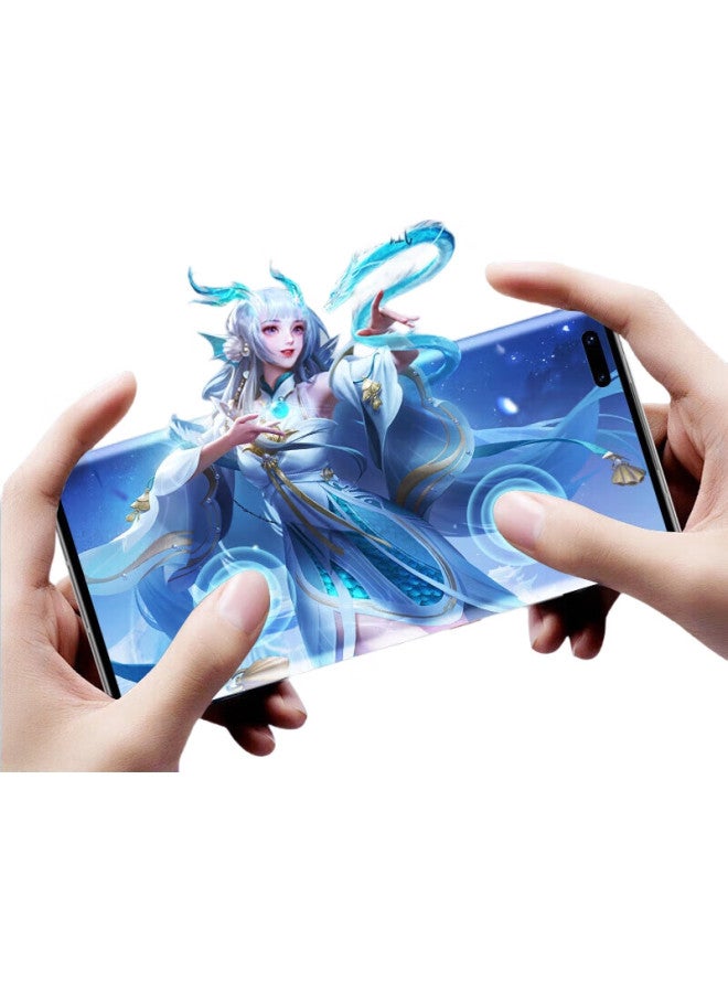 Blueo Screen Protector For Huawei Mate40 Pro/Mate40 Pro+/40 Rs Porsche Design, Curved Full Adhesive Anti-Fingerprint Shatterproof Wear-Resistant Protective Film - Image 2
