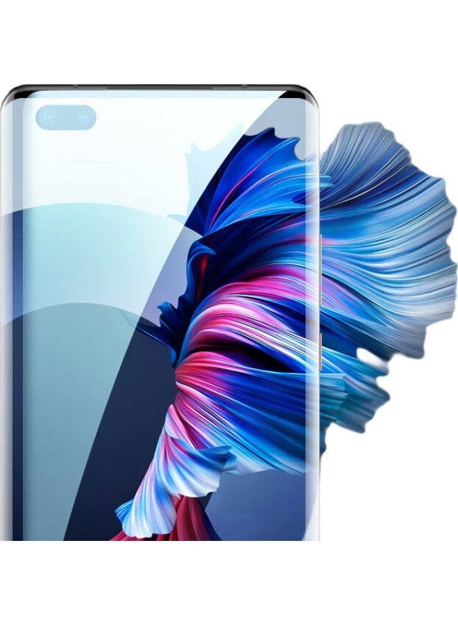 Blueo Screen Protector For Huawei Mate40 Pro/Mate40 Pro+/40 Rs Porsche Design, Curved Full Adhesive Anti-Fingerprint Shatterproof Wear-Resistant Protective Film - Image 1