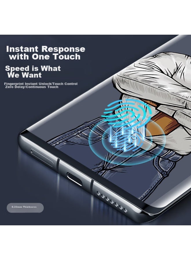 Blueo Screen Protector For Huawei Mate40 Pro/mate40 Pro+/40 Rs Porsche Design, Curved Full Adhesive Anti-fingerprint Shatterproof Wear-resistant Protective Film - Image 4