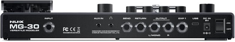 NuX MG-30 Multi-Effects Modeler Pedal - Versatile Guitar Processor - Image 4