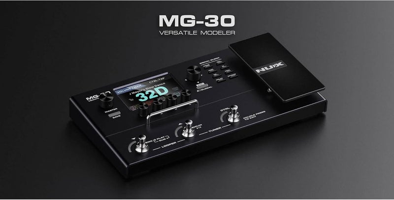 NuX MG-30 Multi-Effects Modeler Pedal - Versatile Guitar Processor - Image 3