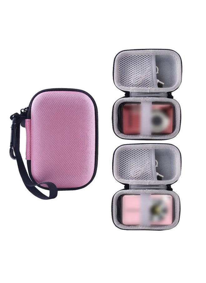 WERJIA Kids Camera Case for Lecran/Kodak PIXPRO Friendly Zoom FZ55/FZ53/ FZ43/FZ45 Digital Camera and More Brands Kids Camera (Pink)  - Image 1