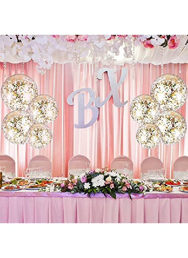 Sumind - 40 Pieces Bobo Balloons Transparent Bubble Bobo Balloon Praty Bobo Balloons Clean Bobo Balloons For Christmas Wedding Birthday Party Decorations (10 Inch 18 Inch 20 Inch 24 Inch) - Image 1