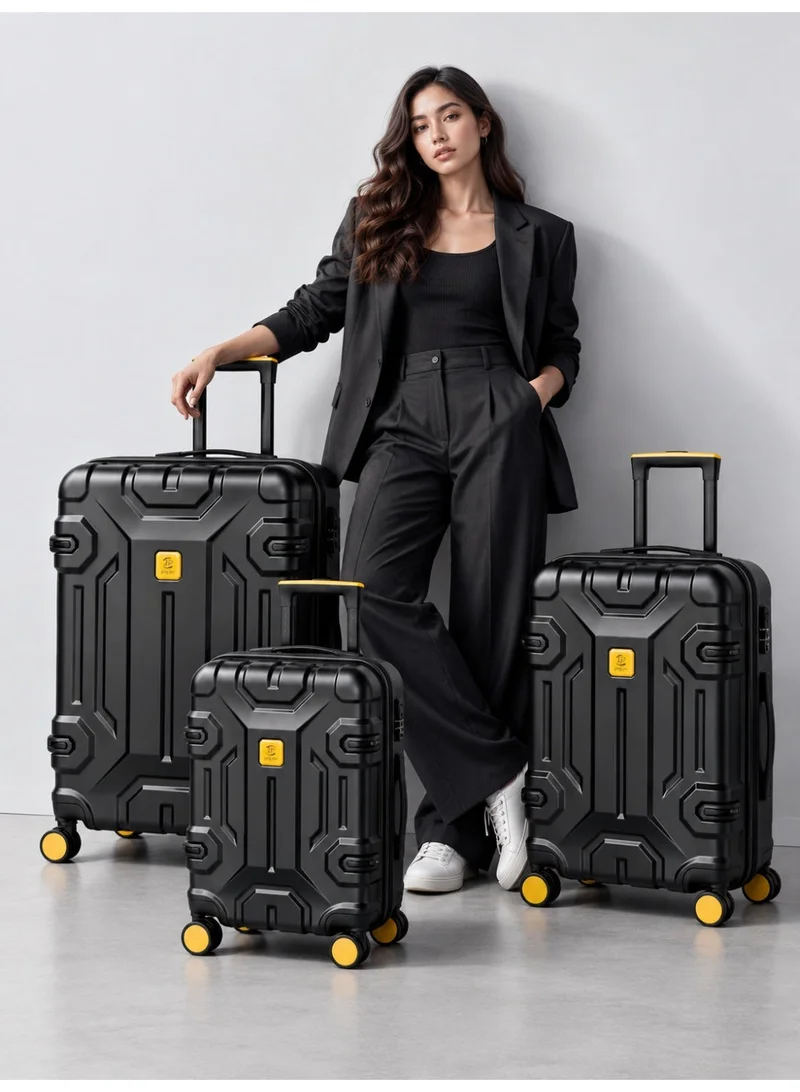 Waf 3 Piece Hard Shell Luggage Set 20/26/30 Inch – TSA Lock, 360° Spinner Wheels, Cabin, Medium & Large Travel Trolley Suitcases