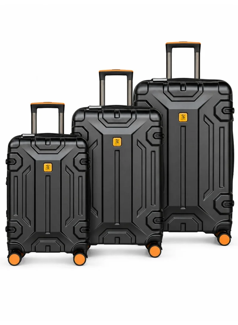 Waf 3 Piece Hard Shell Luggage Set 20/26/30 Inch – TSA Lock, 360° Spinner Wheels, Cabin, Medium & Large Travel Trolley Suitcases