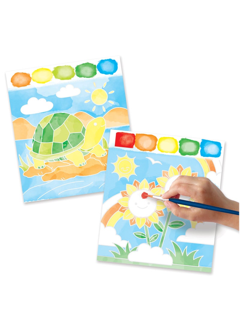 Addo Out Of The Box Travel Activity Pack | Puzzle, Drawing, Painting and Coloring | Arts & Crafts | No Glue Needed | Educational & Learning | Gift for Kids and Toddlers - Image 4