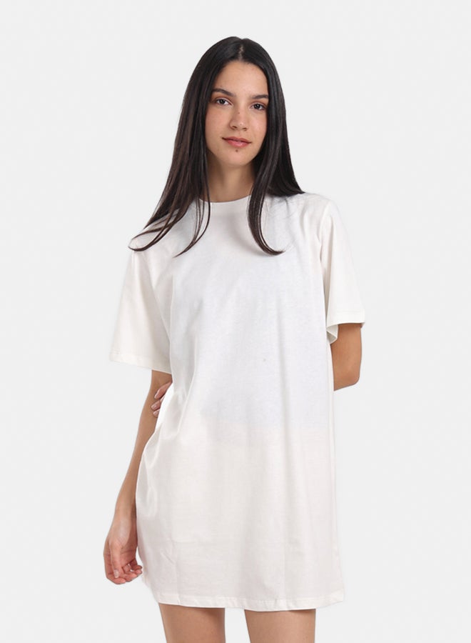 Carina Short Sleeves Cotton Dress - Image 2