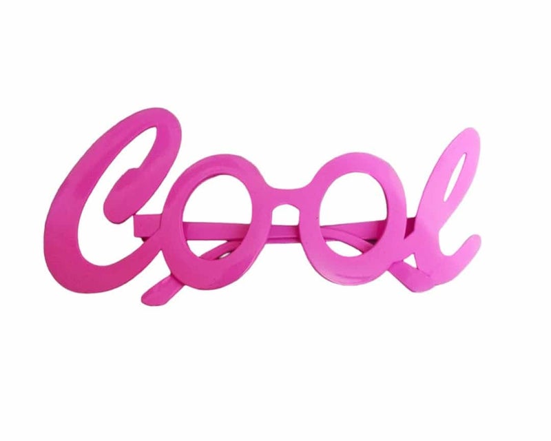 LUDALY Funny Cool Letters Party Glasses | Novelty Birthday & Anniversary Theme Goggles for Boys & Girls (Assorted Color) - Image 1