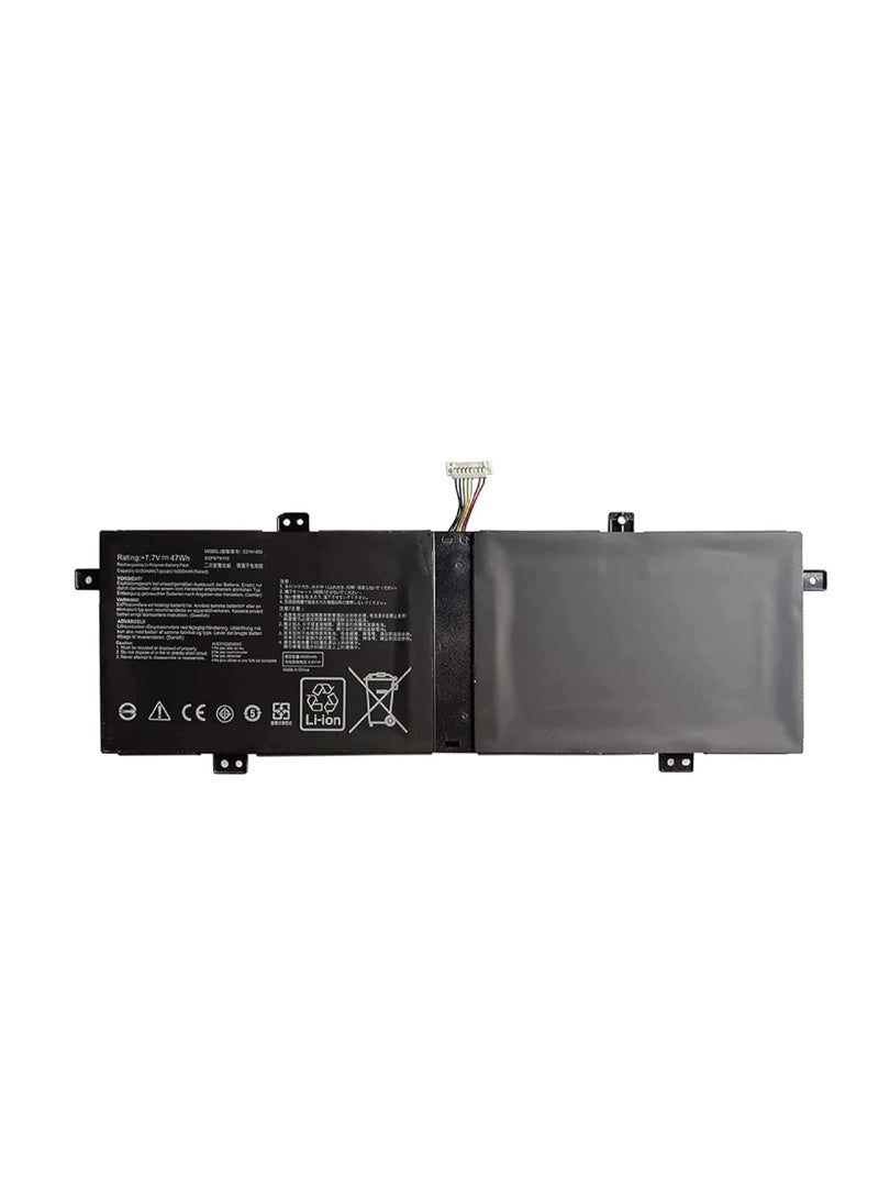 Terabyte REPLACEMENT 7.7V 47Wh C21N1833 Laptop Battery Compatible for Asus ZenBook 14 UM431 UM431DA UX431 UX431FA UX431FL UX431FN VivoBook S14 S431FA S431FL BX431FA S4500F U4500F Series - Image 1