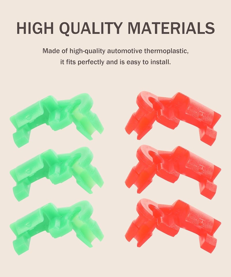 bylikeho 5 Pair Tailgate Handle Rod Clips - Image 5
