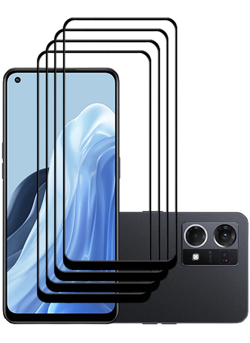 أكاليكس 4 قطع، حماية شاشة،  لهاتف اوبو   رينو 7، جودة ممتازة. - Image 1