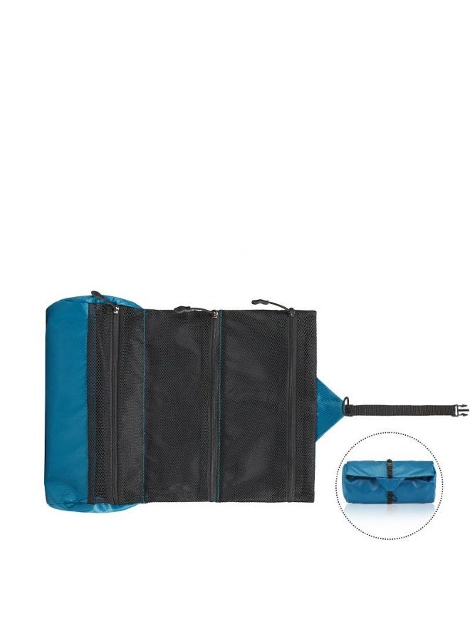 جين لى تشيانغ حقيبة تخزين أدوات الزينة للسفر للرجال والنساء، حقيبة تخزين كبيرة السعة والحجم، حقيبة تخزين مستحضرات التجميل متعددة الوظائف مقاومة للماء، مناسبة للملحقات/الحلاقة/الجمال/مستحضرات التجميل/أدوات الزينة - Image 3