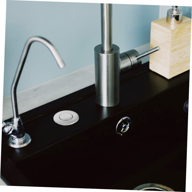 2 Pack Garbage Disposal Replacement Air Hose Kit Cordless Button for Sink Bathtub Waste Disposer - Image 3