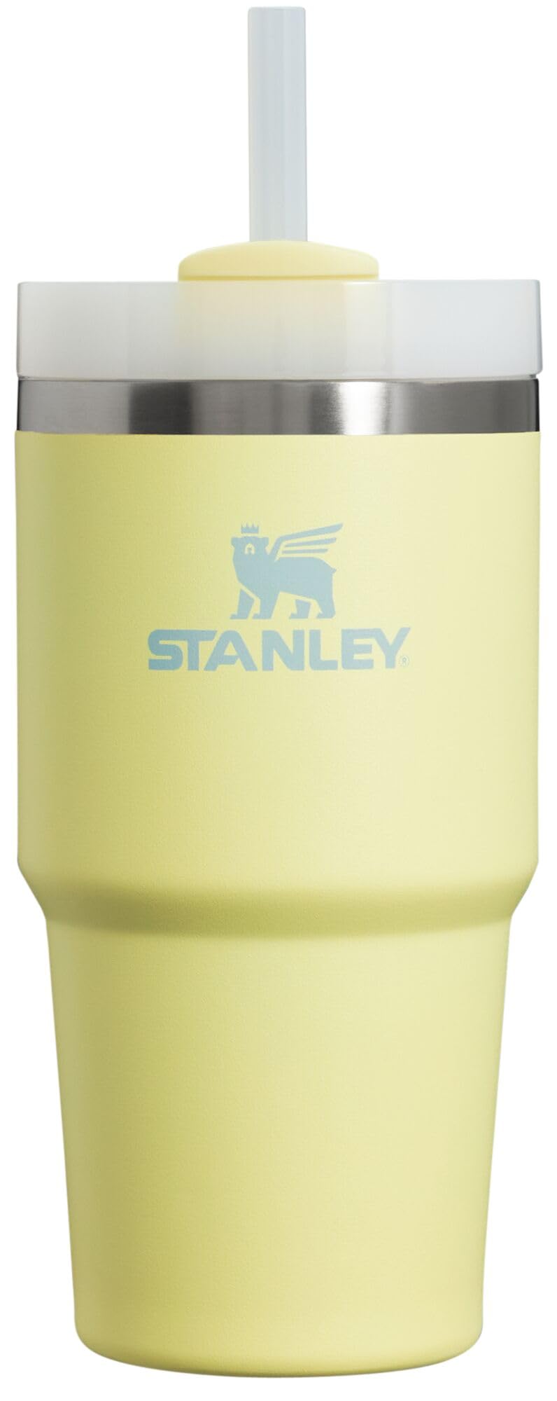 Stanley Quencher H2.0 Tumbler with Straw 20 oz | Twist On 3-Way Lid | Cupholder Compatible for Travel | Insulated Stainless Steel Cup | BPA-Free | Pomelo - Image 1