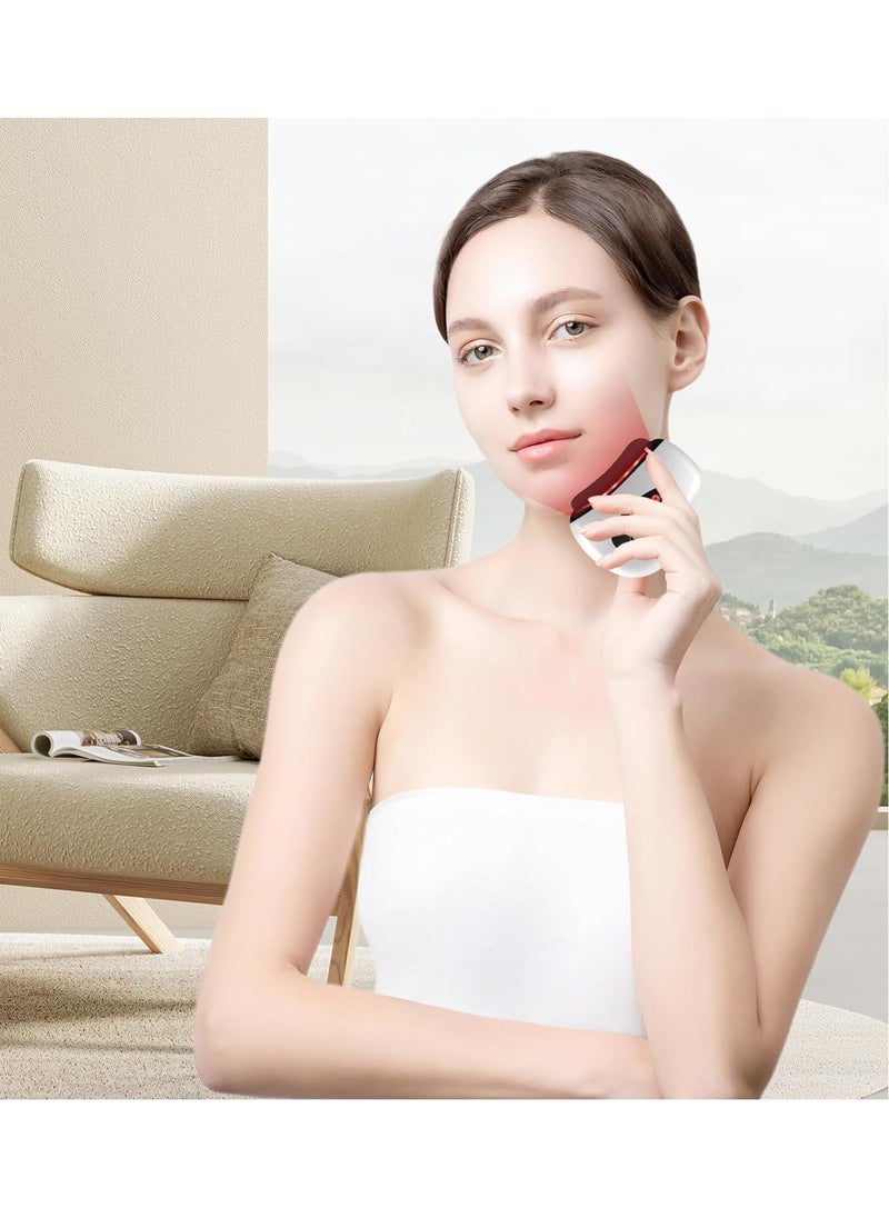 DubaiGallery - Electric Red Light Photothermal Scraping Device, Electric Bianstone Scraping Board, Lymphatic Dredging Heating Electric Scraping Instrument Massage Tool - Image 1