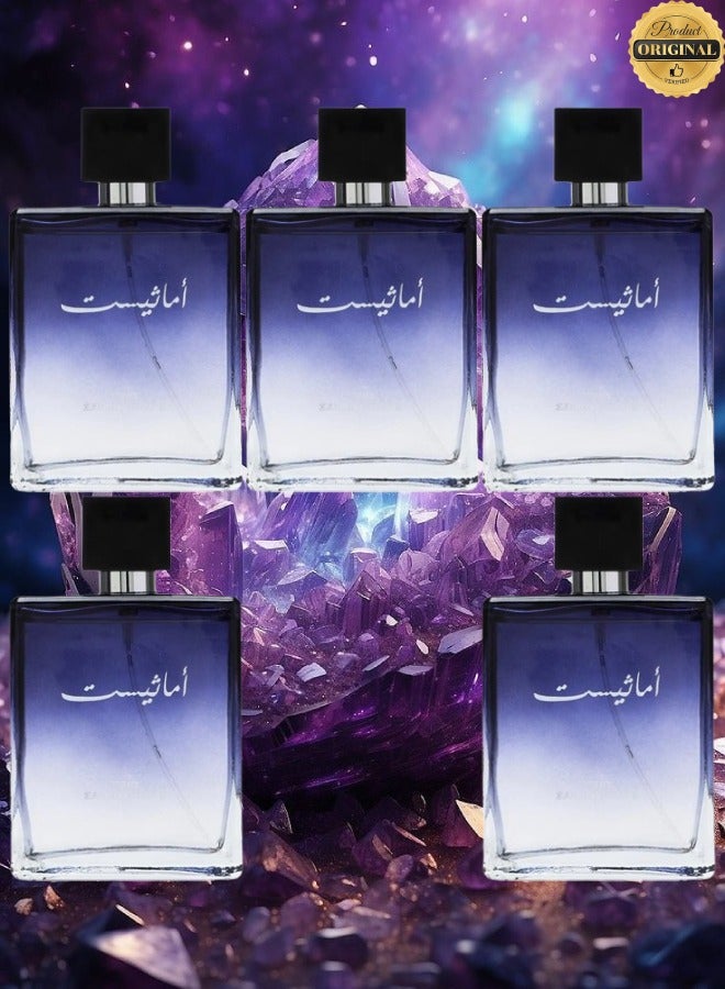 Amethyst 5 Pieces Amethyst Perfume 100ML - Image 1