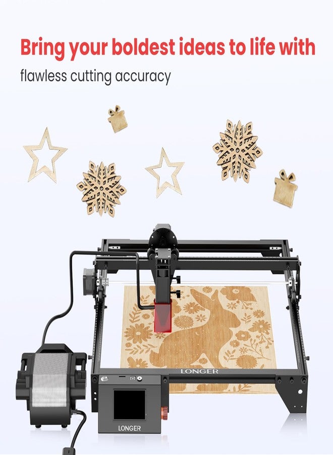 Longer Cut Engraver Air Assist Kit with Air Pump, Upgrade Switch Button, for Ray5 10W/20W Laser Engravers - Image 3