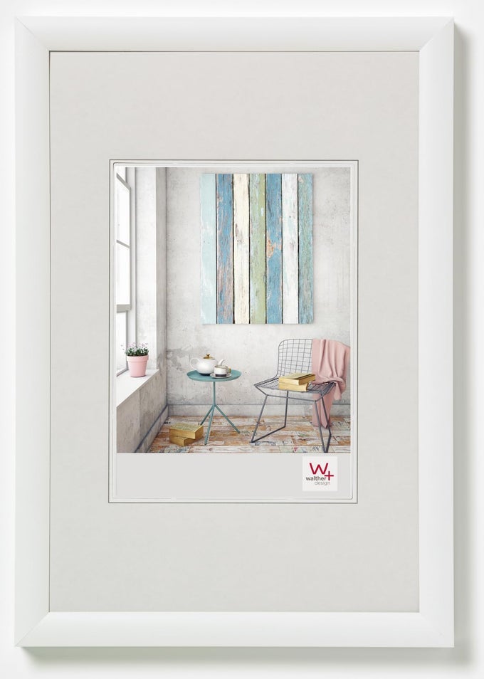 PICTURE FRAME WHITE 15 X 20 CM TRENDSTYLE PLASTIC FRAME KP520W
