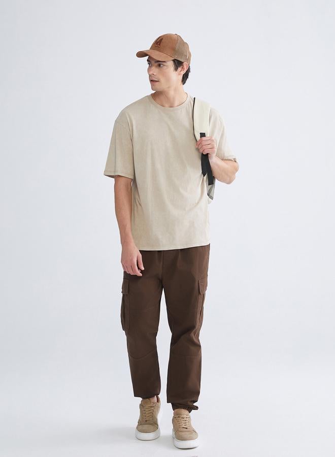 LC WAIKIKI Elastic Waist Men's Cargo Trousers - Image 1