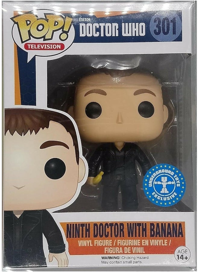 POP! Funko Pop Doctor Who Television with Banana  - Image 1