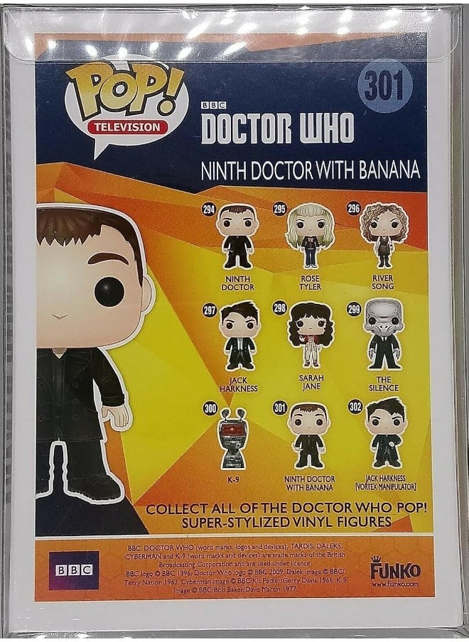 POP! Funko Pop Doctor Who Television with Banana  - Image 2