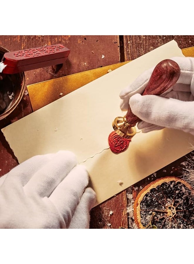 Tanyaz Sealing Wax Sticks with Wicks for Letter Seal Wax Stamp, Wedding Invitations, Packaging Decoration, Christmas Gift Ideas - Image 3