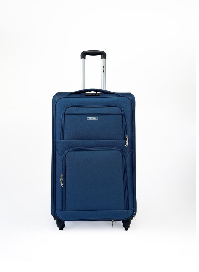 VIPTOUR 4PCS Fabric Luggage Set Durable Travel Suitcase with Spinner Wheels - Image 2