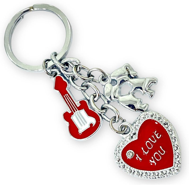Premium Anchor Stainless Steel Keychain Metal For Gifting With Key Ring Anti-Rust (Pack Of 1)