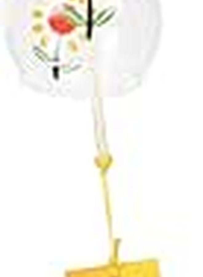 Japanese Style Handmade Glass Wind Chime Sunflower Design Outdoor Garden Patio Decor - Image 1