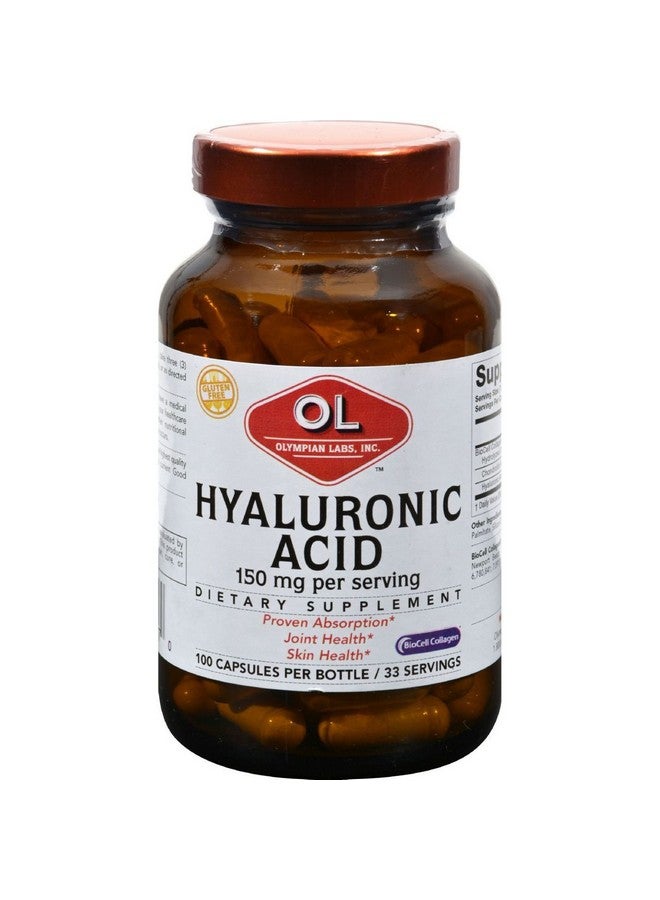 Olympian Labs Olympian Labs Hyaluronic Acid 150mg | 99 Capsules | Support Healthy Connective Tissue and Joints - Promote Youthful Healthy Skin  - Image 3