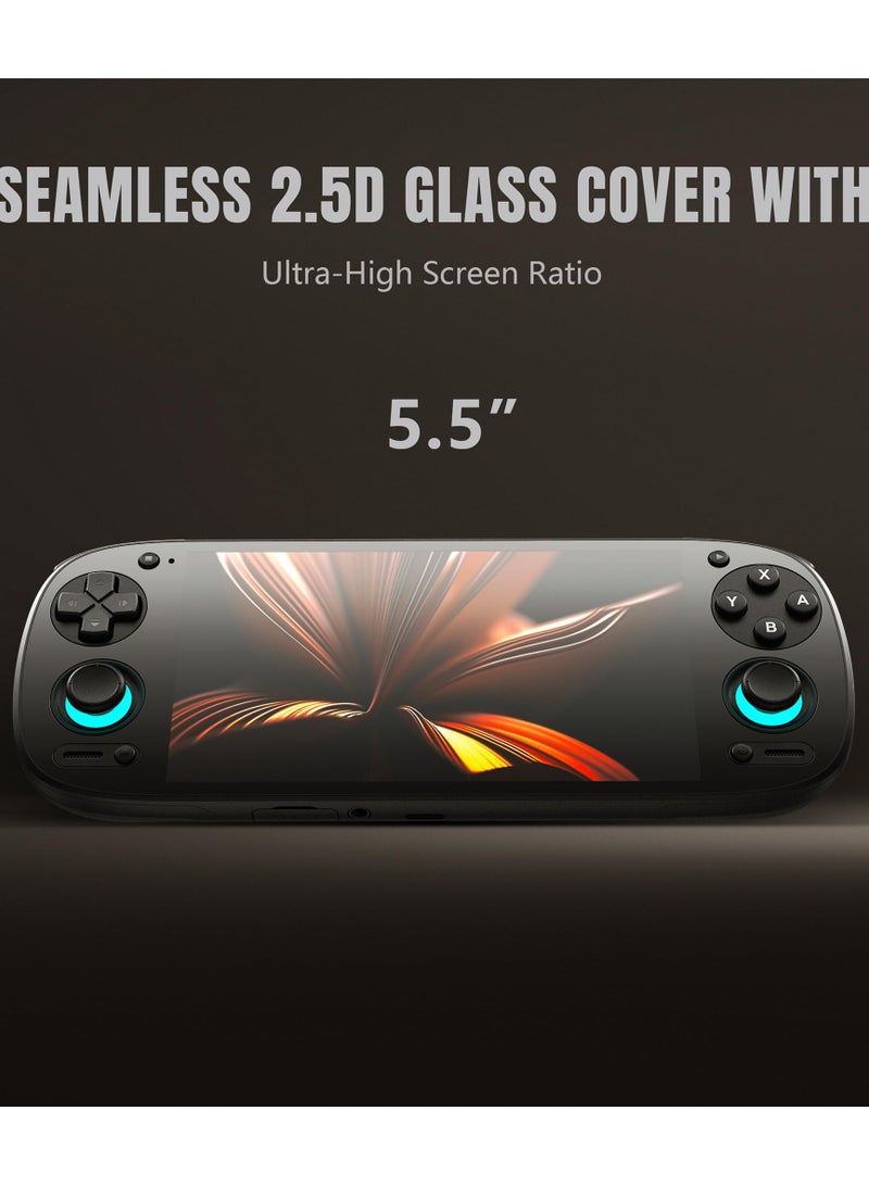 Retroid Pocket 5 Retro Handheld Game Console, 8+128G, 5.5-inch Touchscreen 1080p Portable Android Gaming Handheld with Adreno 650 GPU & WiFi 6/BT5.1, Snapdragon 865 Processor, Android 13 (Black) - Image 5