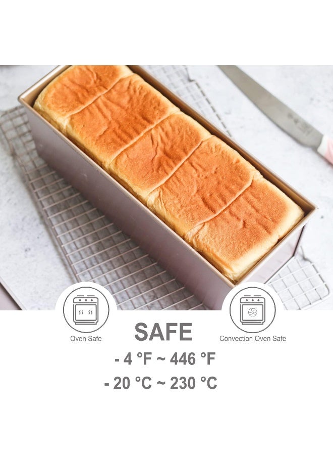 CHEFMADE CM6007 Non-Stick Loaf Pan with Cover, 1000g - Image 4