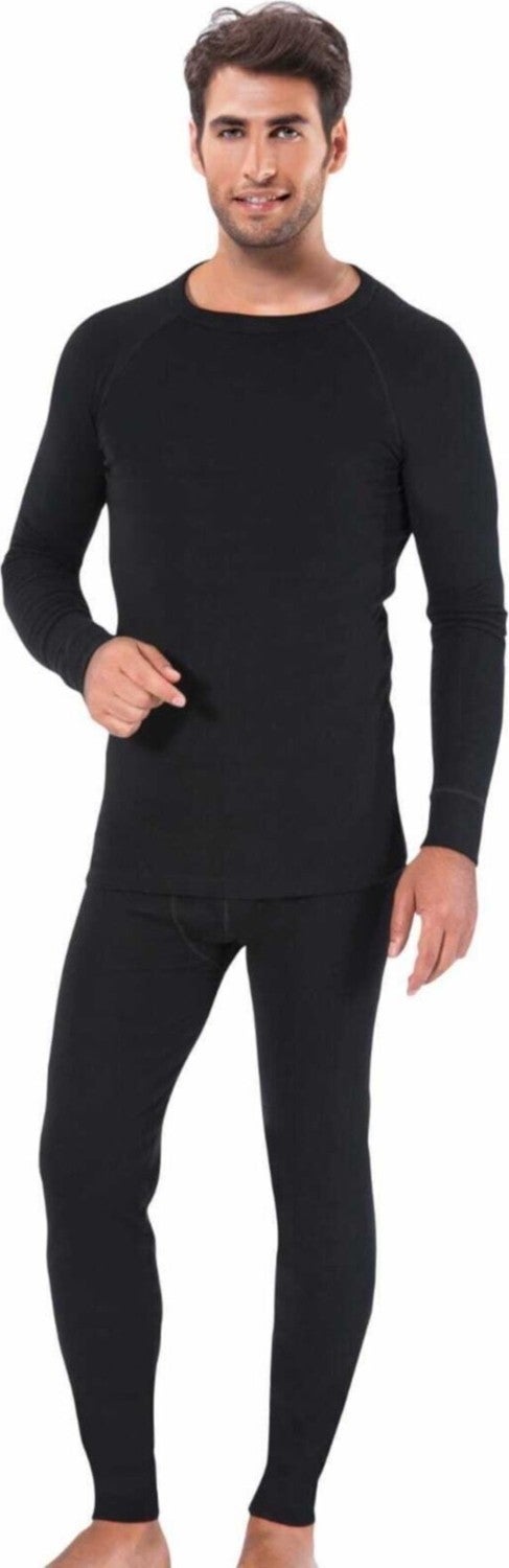 HMD 801 Men's Thermal Underwear Set - Black 